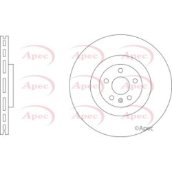 Brake Disc APEC DSK3394 OE Ref 31400569