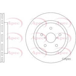 Brake Disc APEC DSK3396 OE Ref 26700AL010