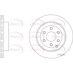 Brake Disc APEC DSK3423 OE Ref A4704230200