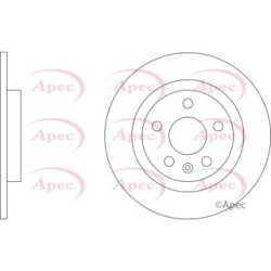 Brake Disc APEC DSK3443 OE Ref 32300124