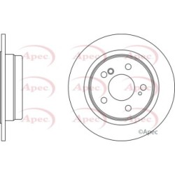 Brake Disc APEC DSK3460 OE Ref 58411J5000