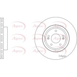 Brake Disc APEC DSK3471 OE Ref 51712S0000 APEC