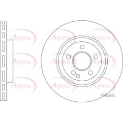 Brake Disc APEC DSK3488 OE Ref 402065DH0A