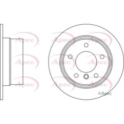 Brake Disc APEC DSK352 OE Ref 34211164399