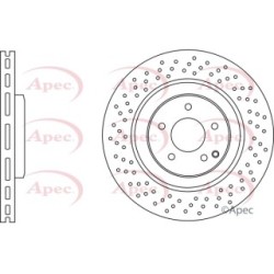 Brake Disc APEC DSK3638 OE Ref A2474211000