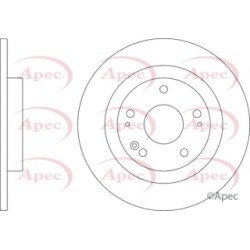 Brake Disc APEC DSK3771 OE Ref 42510TNYE00