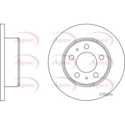 Brake Disc APEC DSK3777 OE Ref 4840138000
