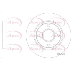 Brake Disc APEC DSK3828 OE Ref 5561152R01