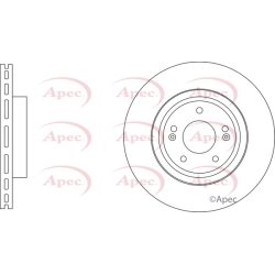 Brake Disc APEC DSK3842 OE Ref A4634210412 APEC