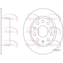 Brake Disc APEC DSK4149 OE Ref 7T0615601 APEC
