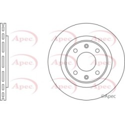 Brake Disc APEC DSK519 OE Ref 4246B1