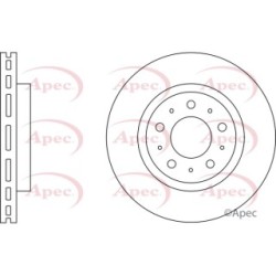 Brake Disc APEC DSK530 OE Ref 271782