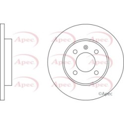 Brake Disc APEC DSK575 OE Ref 357615301