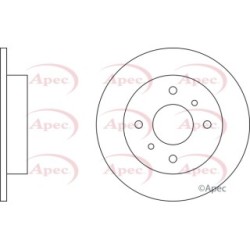 Brake Disc APEC DSK641 OE Ref 432065M311