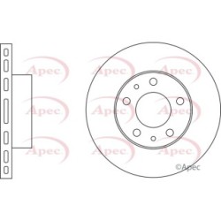 Brake Disc APEC DSK644 OE Ref 4246L3