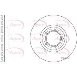 Brake Disc APEC DSK656 OE Ref 5029815