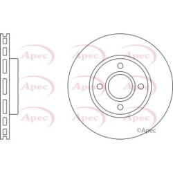 Brake Disc APEC DSK685 OE Ref 5026785