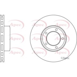 Brake Disc APEC DSK695 OE Ref C32764E
