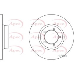 Brake Disc APEC DSK716 OE Ref KAM2108