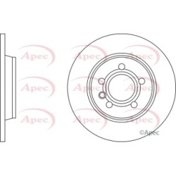 Brake Disc APEC DSK775 OE Ref 701615601A