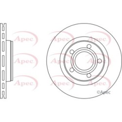 Brake Disc APEC DSK776 OE Ref 8E0615301D