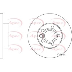 Brake Disc APEC DSK785 OE Ref 701615301G