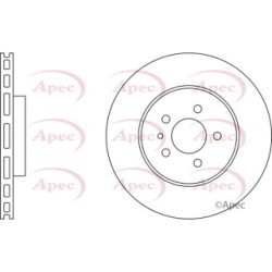 Brake Disc APEC DSK788 OE Ref 46445006