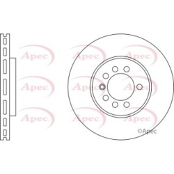 Brake Disc APEC DSK794 OE Ref 90539466