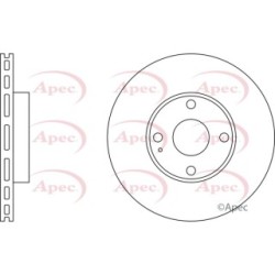 Brake Disc APEC DSK798 OE Ref N0263325XC