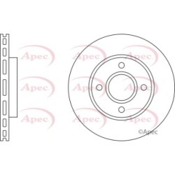 Brake Disc APEC DSK815 OE Ref 1320585
