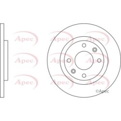 Brake Disc APEC DSK821 OE Ref 4246R2