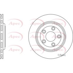 Brake Disc APEC DSK832 OE Ref XR827087