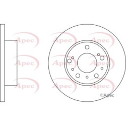 Brake Disc APEC DSK903 OE Ref 4246H3
