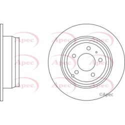 Brake Disc APEC DSK916 OE Ref 2717940