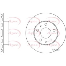 Brake Disc APEC DSK925 OE Ref 4246K3