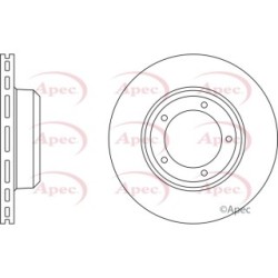Brake Disc APEC DSK931 OE Ref LR017952