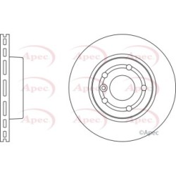 Brake Disc APEC DSK933 OE Ref NTC8780 APEC