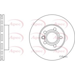 Brake Disc APEC DSK939 OE Ref 1045994