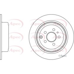 Brake Disc APEC DSK948 OE Ref 4246J6