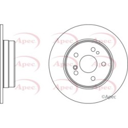 Brake Disc APEC DSK960 OE Ref 2034230412