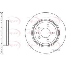 Brake Disc APEC DSK969 OE Ref JLM11904