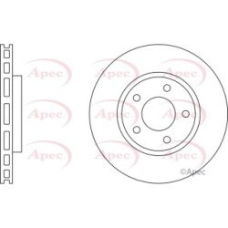 Brake Disc APEC DSK972 OE Ref JLM20150