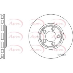 Brake Disc APEC DSK976 OE Ref XR858130