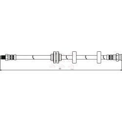Brake Hose Pipe APEC HOS3008 OE Ref 46474539 APEC
