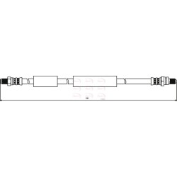 Brake Hose Pipe APEC HOS3193 OE Ref 1042122