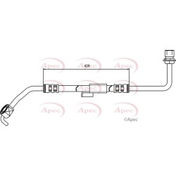 Brake Hose Pipe APEC HOS3246 OE Ref 6158425
