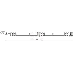 Brake Hose Pipe APEC HOS3507 OE Ref 0K30A43980E