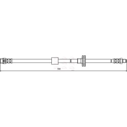Brake Hose Pipe APEC HOS3612 OE Ref 34303411443 APEC