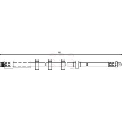 Brake Hose Pipe APEC HOS3668 OE Ref 4806A3 APEC