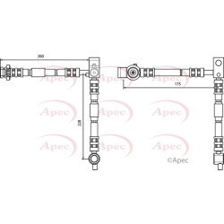 Brake Hose Pipe APEC HOS3715 OE Ref 46211AV700